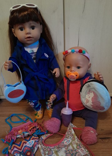 Baby born puppen sister - 2,