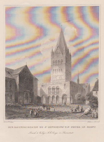 Soest original stahlstich - stahlstich, kolb