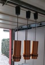 3 "Doria" Hängelampen Kupfer