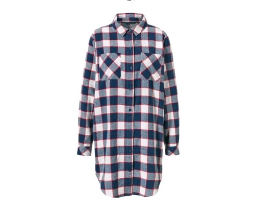 Tchibo damen flanell nachthemd - tchibo,