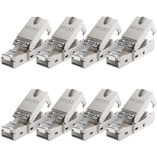 Cat6a netzwerkstecker rj45 - 8x,