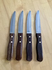 Delco Brasil 4 Stück übergroßes Steakmesser 10" Wellenschliff