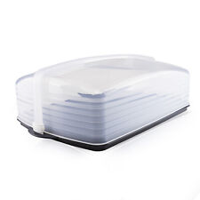 Tupperware XXL Super Bäcker breiter Kuchenbehälter Tortenbehälter transparent