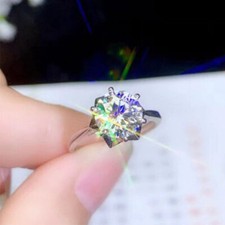 Damen 2 Karat Rund Diamant