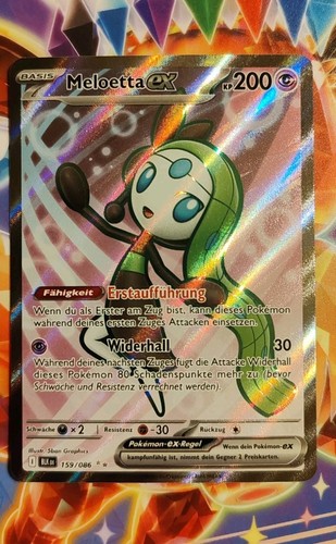 Pokemon meloetta 159 - pokemon, ex 159/086