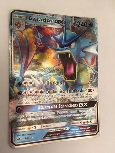 Pokémon garados 111 - gx, 18/111