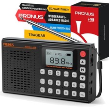FM AM SW Digital Radio Tragbar