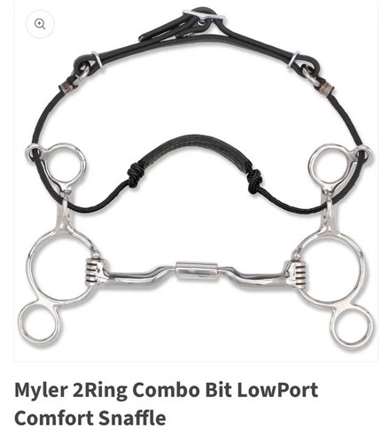 Myler 2ring combo bit lowport - myler,