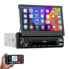 1din flip autoradio - 7",