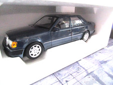 MERCEDES BENZ W124 - 500E 500 E-Klasse 1990 V8 blau blue 183947 Norev  1:18