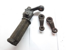 Fußrasten hinten klappbar