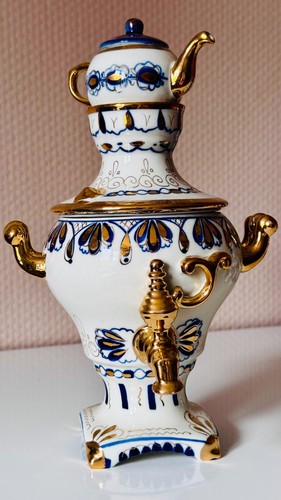Vintage gzhel porzellan - vintage,