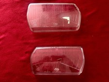 Audi 100 C1 LS GL Scheinwerfergläser Streuscheiben NOS Neu Facelift li+re HELLA