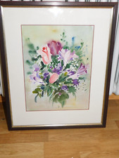 Aquarell Blumenstillleben!