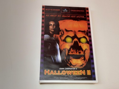 Halloween 1981 uncut vhs - halloween,
