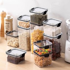 Vorratsdose Vorratsbehälter BPA frei Frischhaltedose für Mehl, Weizen, Mais