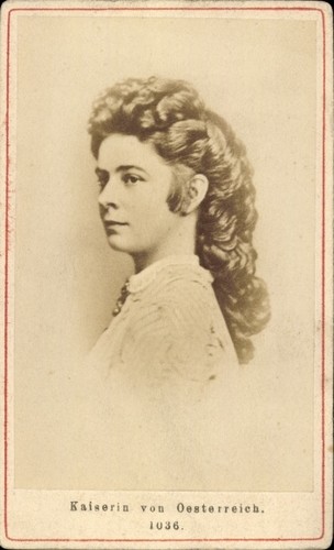 Cdv kaiserin elisabeth - cdv, von