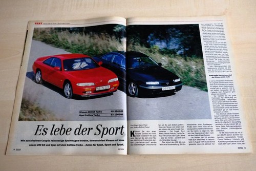 Mot 1994 opel calibra turbo - mot, 25/1994