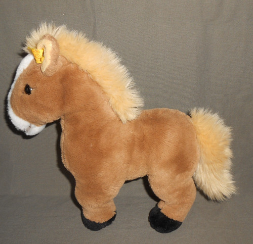 Steiff pferd pony mit f - , k.