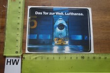 Alter Aufkleber Flugzeug
