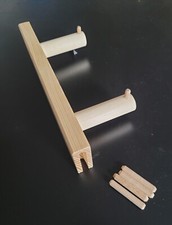 Für Ikea Ivar 30 cm Regal - 2 Aufhänger Haken - neuwertig