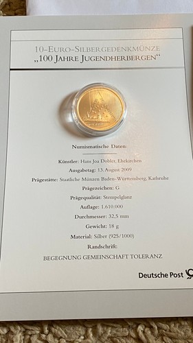 Euro silbermünze 2009 - euro, 2009,