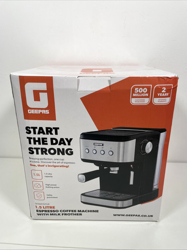 Geepas espresso cappuccino - espresso,