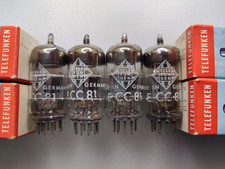 4x match ECC81 Telefunken