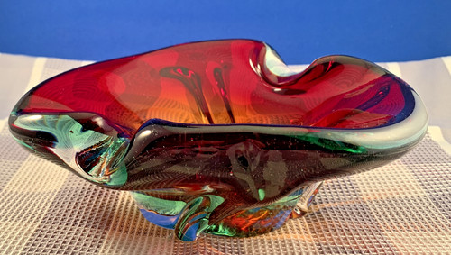 Murano glas schale - murano,