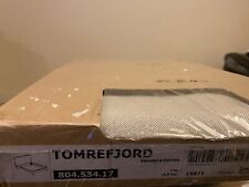 Ikea Tomrefjord Bett Standard Doppelbett KOPFTEIL & Rahmen ABDECKUNG Nordvalla beige