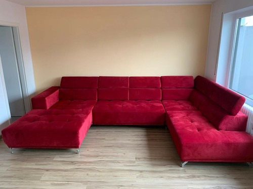 Neue kaminrote schlafcouch - kaminrote,