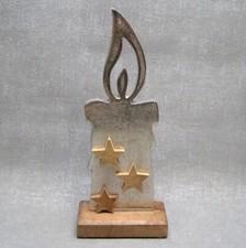 Formano Deko Kerze mit Sternen