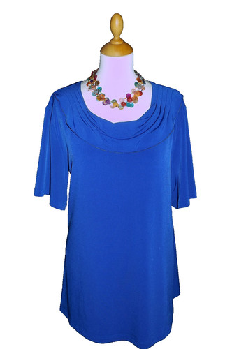Tunika shirt royalblau - tunika,, ,1/4