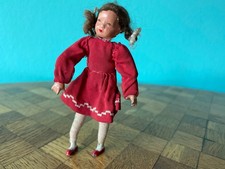 Mädchen Caco 50er Metallfüße/hände Puppenhaus Puppenstube 1:12 dollhouse   doll