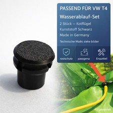 WASSERABLAUF SET KOTFLÜGEL