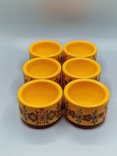 🌼 6x Vintage Eierbecher