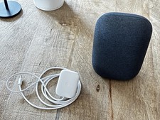 Google Nest Audio Smart Lautsprecher, Grau - Neuwertig 