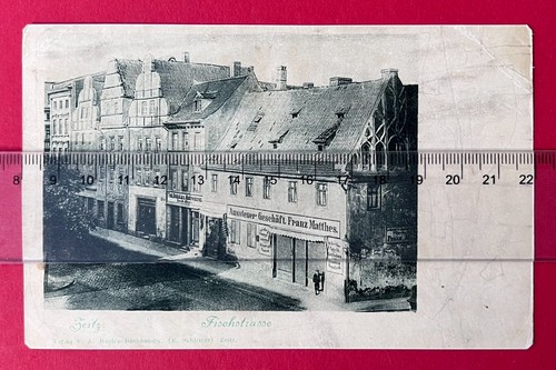 Zeitz 1900 fischstrasse - zeitz, um