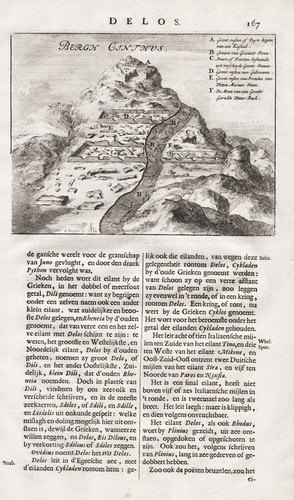 Mount cynthus delos island - mount,
