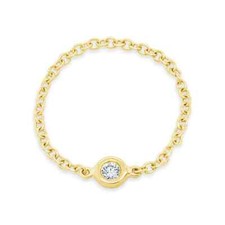 14K Gelbgold Diamant Kette