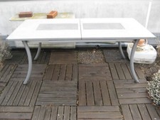 massiver Metalltisch, 180-260 cm groß, 90 tief, Garten/Werkstatt, Berlin