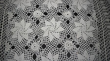 Vintage Tischdeckchen aufwendig gehäkelt Unikat - 62x62cm - sehr dekorativ