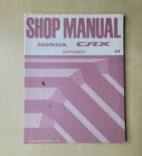 Honda werkstatthandbuch - honda,