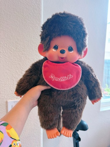 Large monchhichi boy doll - large,
