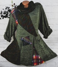 Tunika Bluse Kleid Top Shirt