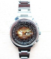 HERREN ARMBANDUHR "ORIENT", japan.  Automatik-Uhrwerk "21J-46941", gute Funktion