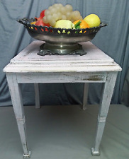 Top Blumenhocker Blumenständer Massiv Holz Vintage Upcycling" Beistelhocker P183