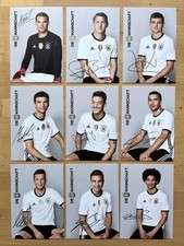 33 AK DFB Autogrammkarten EM 2016 Mit Unterschriften NEUER MÜLLER PODOLSKI ÖZIL