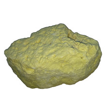 Schwefel Stufe gediegen Sulfur 1,1 Kg Vulkan Ijen, Java Indonesien Kristall Nr.1