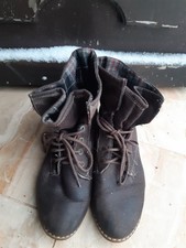 Stiefeletten Gr.39, Wildleder